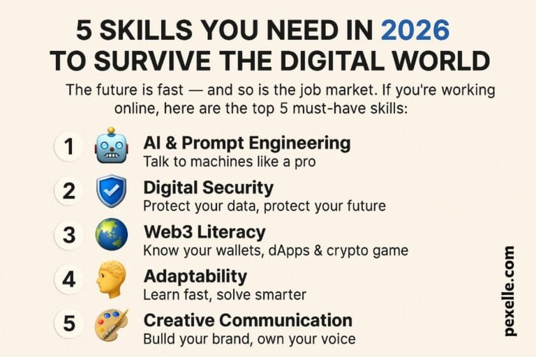 Top 5 Essential Skills for Thriving in the Digital World in 2026 – Pexelle